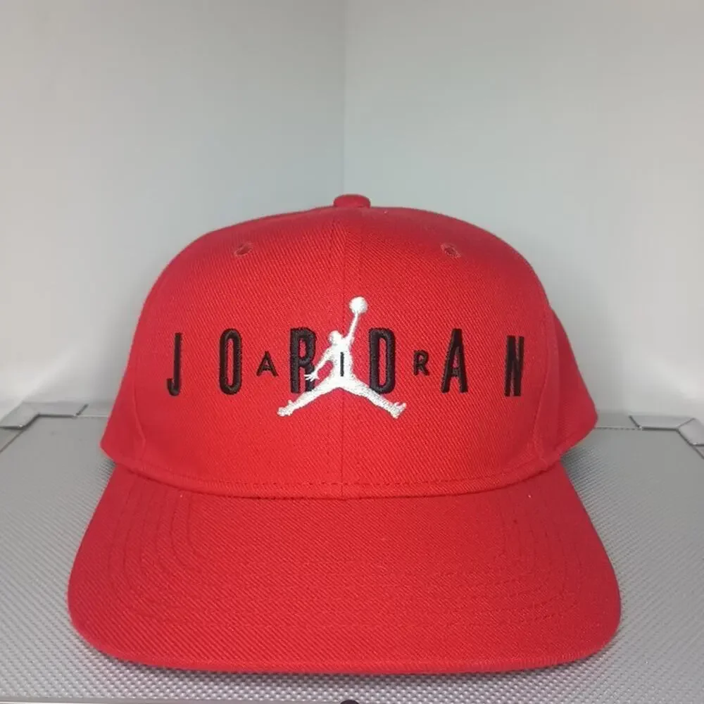 Jordan Jumpman Snapback Hat Youth Boys Kids Red Basketball Cap One Size Youth